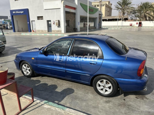 Daewoo Lanos 2003 Blue Manual Used for Sale in Suez  - 3
