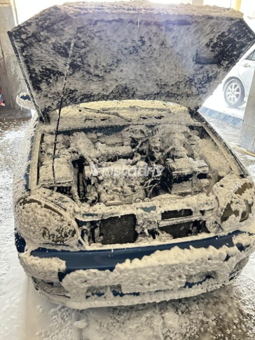 Daewoo Lanos 2003 Blue Manual Used for Sale in Suez  - 8
