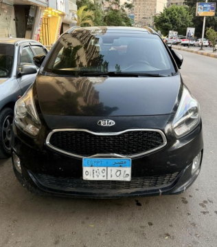 Kia Carens 2016 Black Automatic Used for Sale in Mohandessin