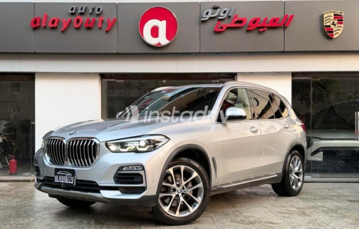 BMW X5 2021 Silver Automatic Used for Sale in Nasr city - 7