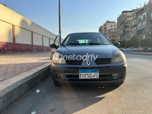 رينو كليو 2002 بترولي يدوي مستعملة للبيع في مصر الجديدة - 3