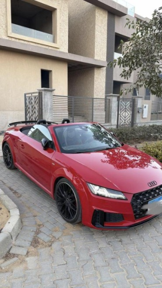 Audi TT 2022 Dark Red Automatic Used for Sale in Sheikh Zayed City