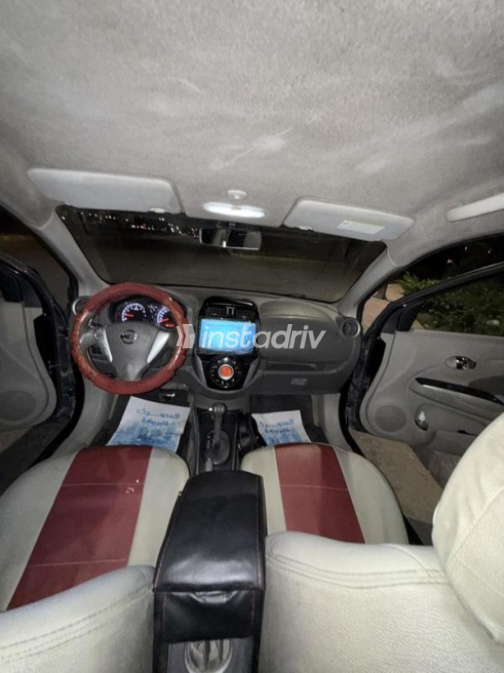 Nissan Sunny 2015 Black Automatic Used for Sale in 10th of Ramadan - 1
