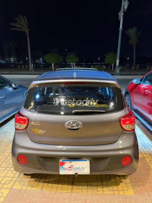 Hyundai I10 2019 Gray Automatic Used for Sale in Damietta - 3
