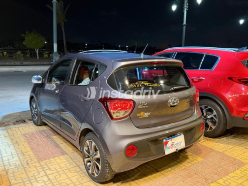 Hyundai I10 2019 Gray Automatic Used for Sale in Damietta - 4