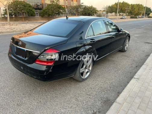 مرسيدس S 500 2007 أسود أوتوماتيك مستعملة للبيع في القاهرة الكبرى ( القاهرة - الجيزة) - 3