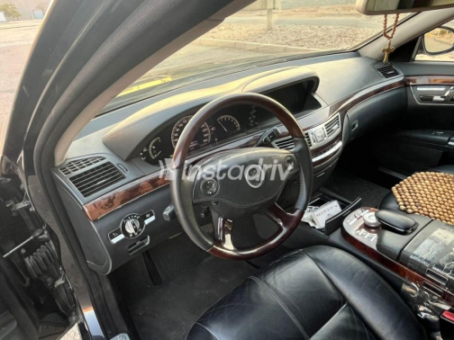 مرسيدس S 500 2007 أسود أوتوماتيك مستعملة للبيع في القاهرة الكبرى ( القاهرة - الجيزة) - 6