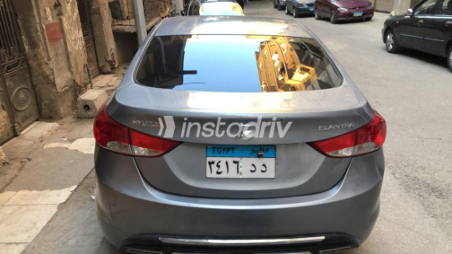Hyundai Elantra MD 2013 Silver Automatic Used for Sale in Shobra - 5