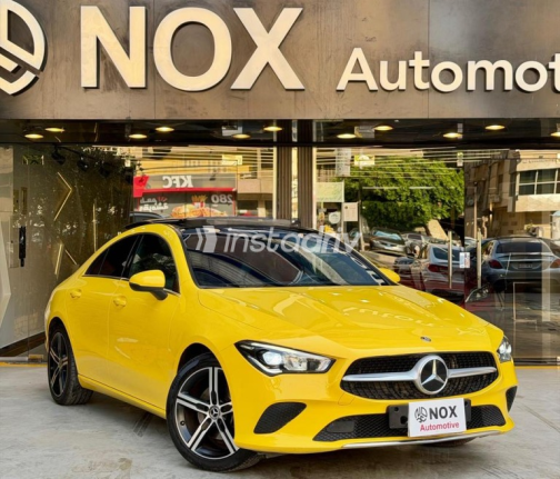 مرسيدس CLA 200 2020 أصفر أوتوماتيك مستعملة للبيع في مدينة نصر - 1