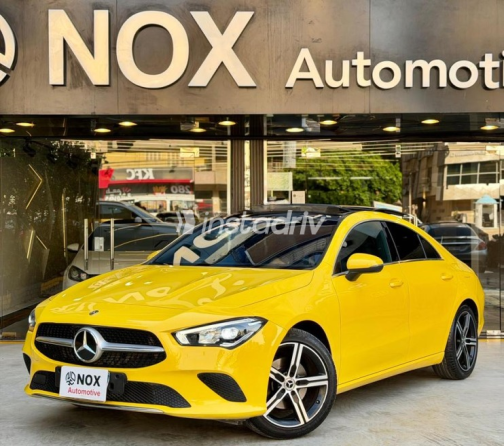مرسيدس CLA 200 2020 أصفر أوتوماتيك مستعملة للبيع في مدينة نصر - 3