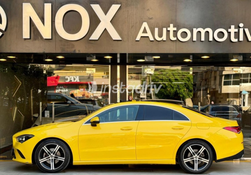 مرسيدس CLA 200 2020 أصفر أوتوماتيك مستعملة للبيع في مدينة نصر - 5