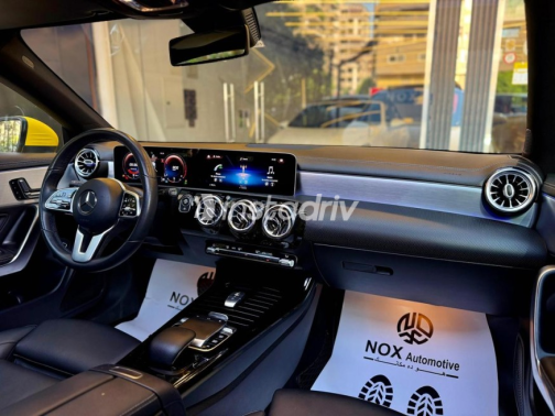 مرسيدس CLA 200 2020 أصفر أوتوماتيك مستعملة للبيع في مدينة نصر - 10