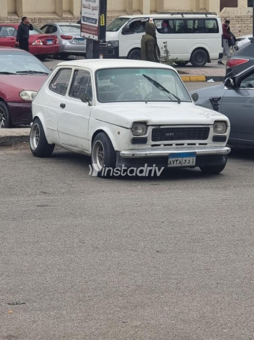 Fiat 127 1977 White Manual Used for Sale in Cairo - 1