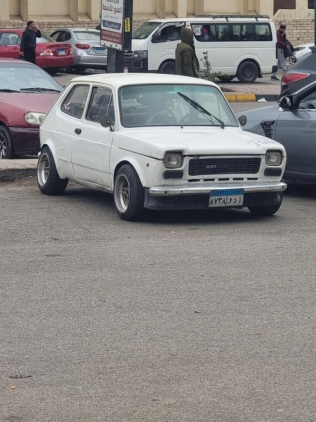 Fiat 127 1977 White Manual Used for Sale in Cairo