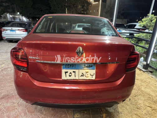 Renault Logan 2018 Dark Red Automatic Used for Sale in Nasr city - 5