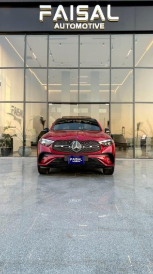 Mercedes GLC 200 2024 Dark Red Automatic Used for Sale in Cairo