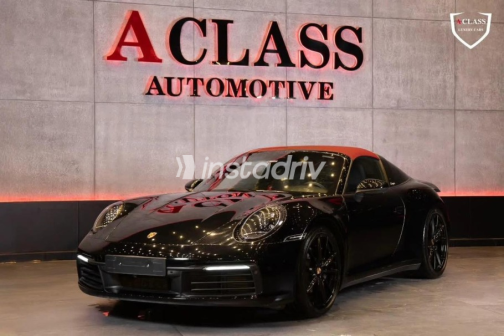 Porsche 911 2022 Black Automatic Used for Sale in Sheikh Zayed City - 1