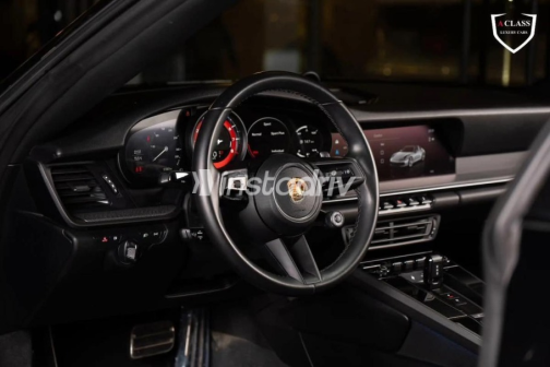 Porsche 911 2022 Black Automatic Used for Sale in Sheikh Zayed City - 7