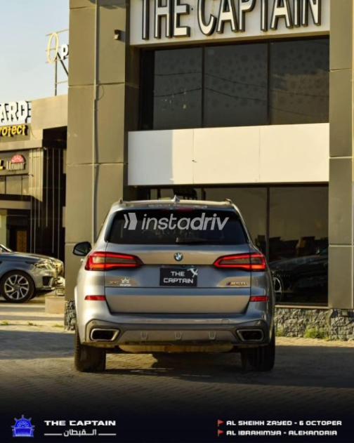 BMW X5 2021 Gray Automatic Used for Sale in Sheikh Zayed City - 9