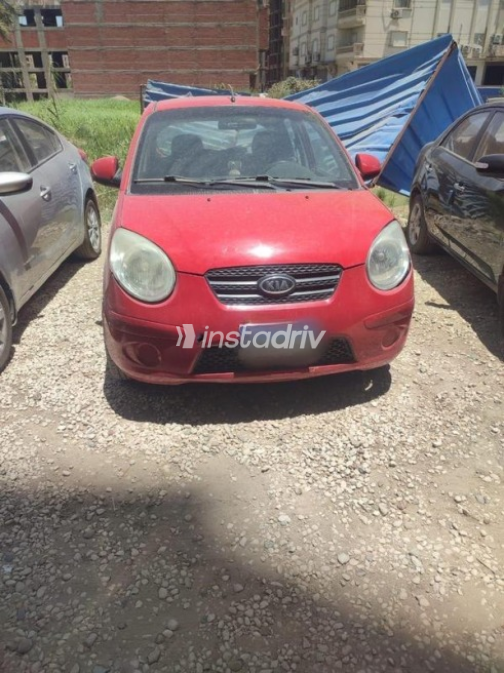 Kia Picanto 2009 Red Automatic Used for Sale in Faiyum - 2