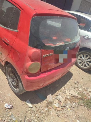 Kia Picanto 2009 Red Automatic Used for Sale in Faiyum
