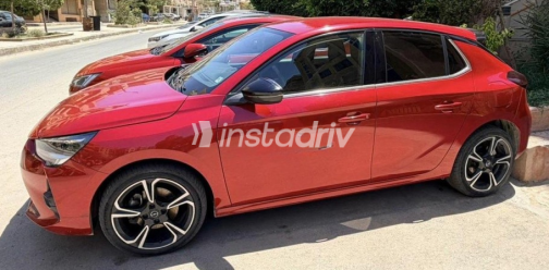 Opel Corsa 2022 Red Automatic Used for Sale in Cairo - 2