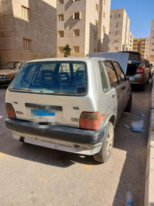 فيات اونو 2000 رمادي يدوي مستعملة للبيع في مدينة بدر