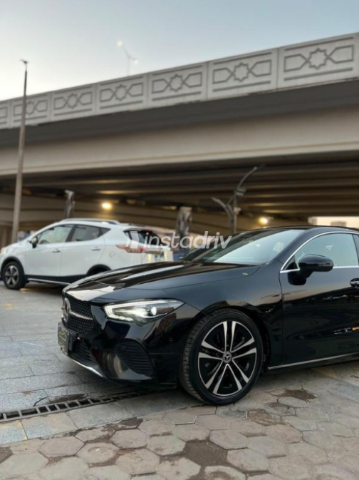 Mercedes CLA 200 2024 Black Automatic Used for Sale in Nasr city - 2