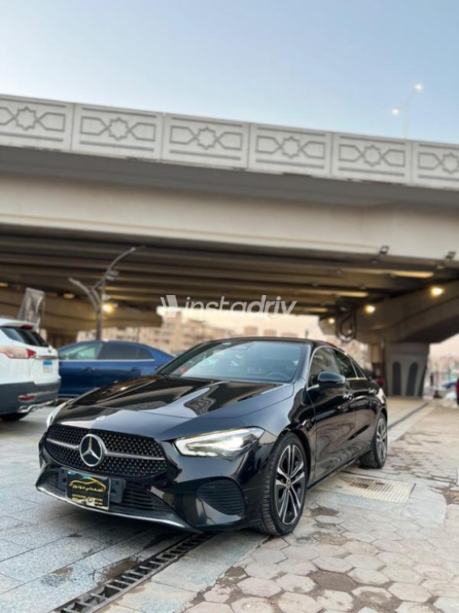 Mercedes CLA 200 2024 Black Automatic Used for Sale in Nasr city - 3