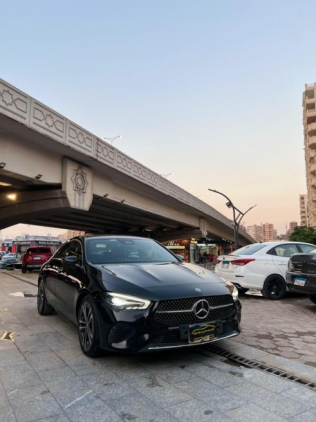 Mercedes CLA 200 2024 Black Automatic Used for Sale in Nasr city