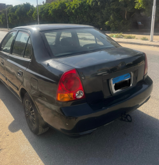 Hyundai Verna 2009 Black Automatic Used for Sale in Greater Cairo ( Cairo + Giza)