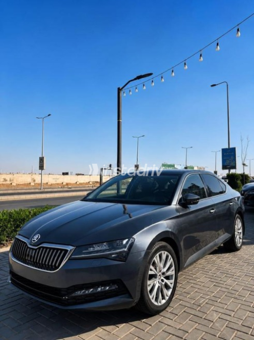 Skoda Superb 2021 Gray Automatic Used for Sale in 6 October - 7
