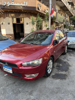 Mitsubishi Lancer EX Shark 2016 Dark Red Automatic Used for Sale in Cairo
