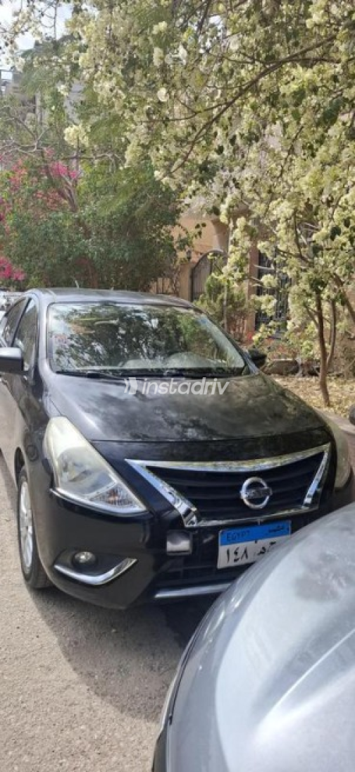 Nissan Sunny 2019 Black Automatic Used for Sale in Cairo - 1