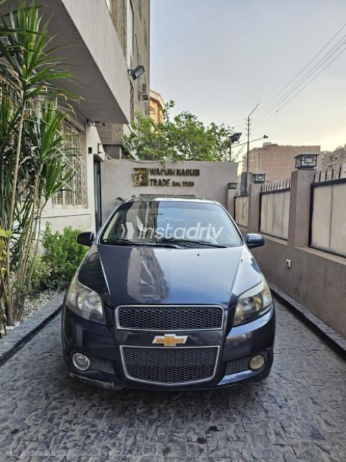 Chevrolet Aveo 2015 Dark Blue Automatic Used for Sale in Heliopolis - 1