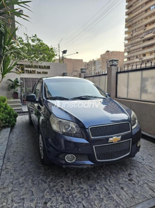 Chevrolet Aveo 2015 Dark Blue Automatic Used for Sale in Heliopolis - 2