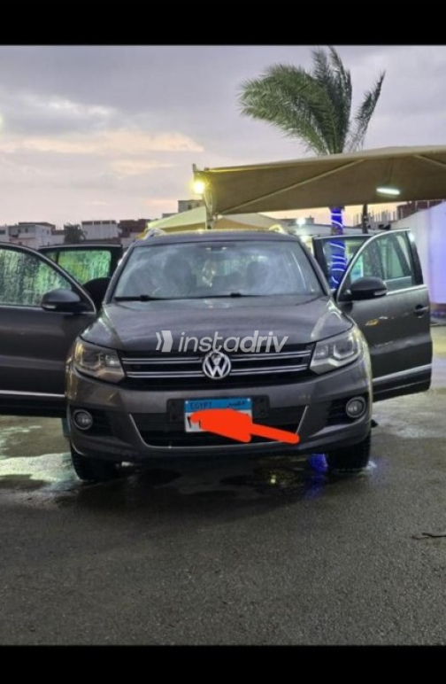 Volkswagen Tiguan 2016 Gray Automatic Used for Sale in Cairo - 3