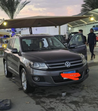 Volkswagen Tiguan 2016 Gray Automatic Used for Sale in Cairo