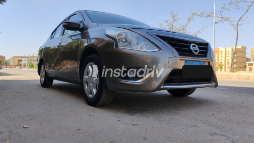 Nissan Sunny 2021 Bronze Automatic Used for Sale in Qalyubia - 6