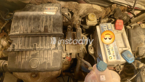 Fiat Punto evo 2011 White Automatic Used for Sale in El Haram - 3
