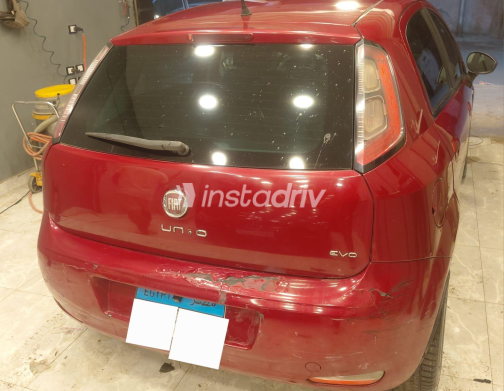 Fiat Punto evo 2011 White Automatic Used for Sale in El Haram - 6