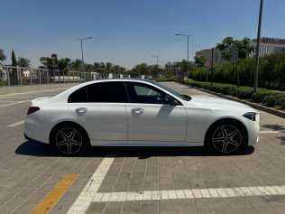 Mercedes C 200 2022 White Automatic Used for Sale in Cairo