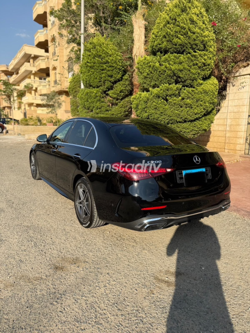 مرسيدس C 200 2024 أسود أوتوماتيك مستعملة للبيع في الجيزة - 9