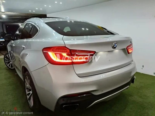 BMW X6 2016 Silver Automatic Used for Sale in Greater Cairo ( Cairo + Giza) - 2