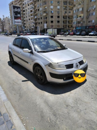 رينو ميجان 2005 فضي أوتوماتيك مستعملة للبيع في القاهرة