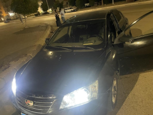 Geely Emgrand 7 2014 Black Manual Used for Sale in Cairo