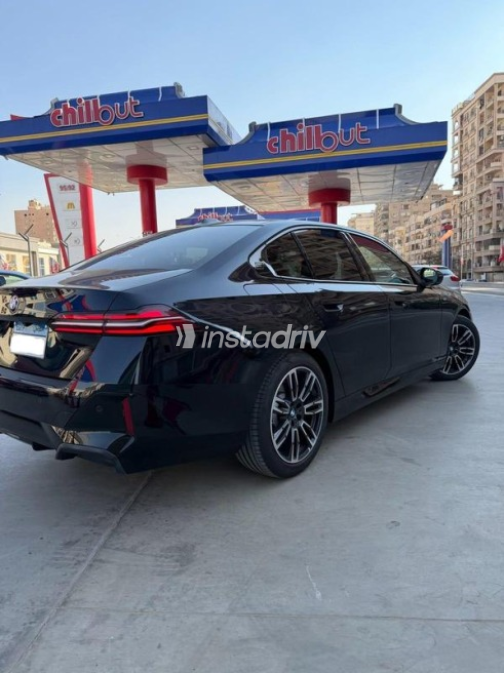 BMW 520 2024 Dark Blue Automatic Used for Sale in Cairo - 4