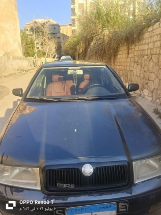 سكودا اوكتافيا A4 2008 أسود أوتوماتيك مستعملة للبيع في الإسكندرية