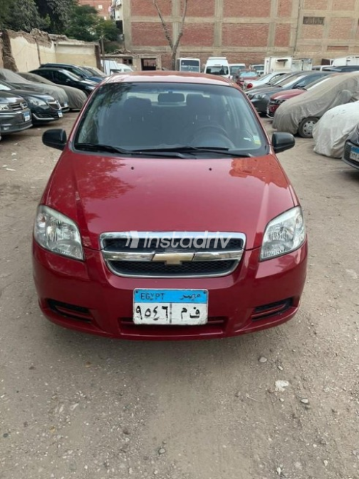 Chevrolet Aveo 2011 Red Manual Used for Sale in Greater Cairo ( Cairo + Giza) - 1