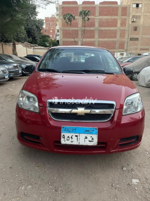 Chevrolet Aveo 2011 Red Manual Used for Sale in Greater Cairo ( Cairo + Giza) - 2